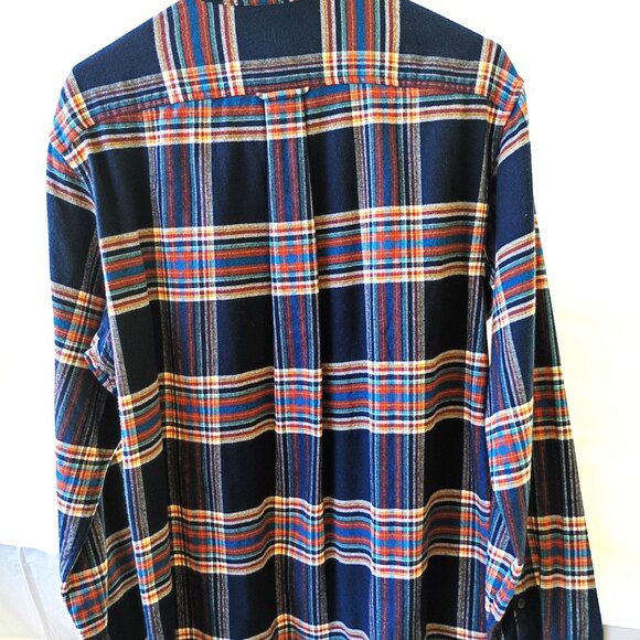 Lands' End Men's Flagship Flannel Shirt Size Medium NWT - Picture 6 of 8